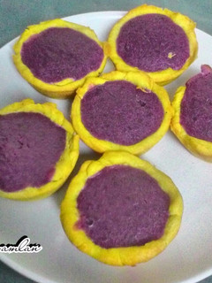 Foto resep Pie susu ubi ungu