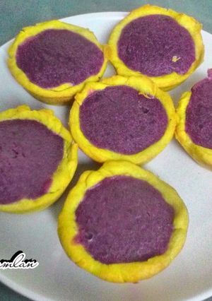 Foto resep Pie susu ubi ungu