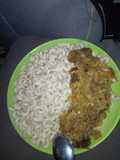Macroni with cabbage sauce