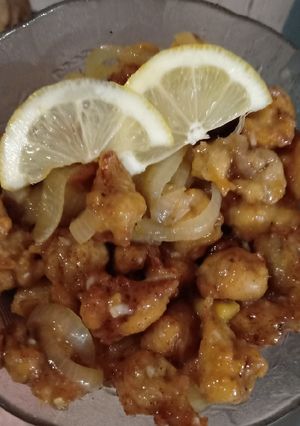Foto resep Ayam saus lemon