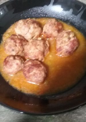 Una foto de Albóndigas en salsa