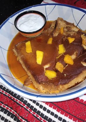 A picture of Mango Pudding.
