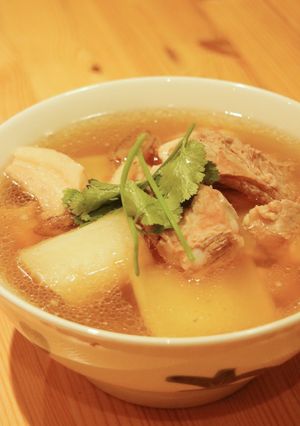A picture of White Radish Soup 白萝卜汤 (GF).