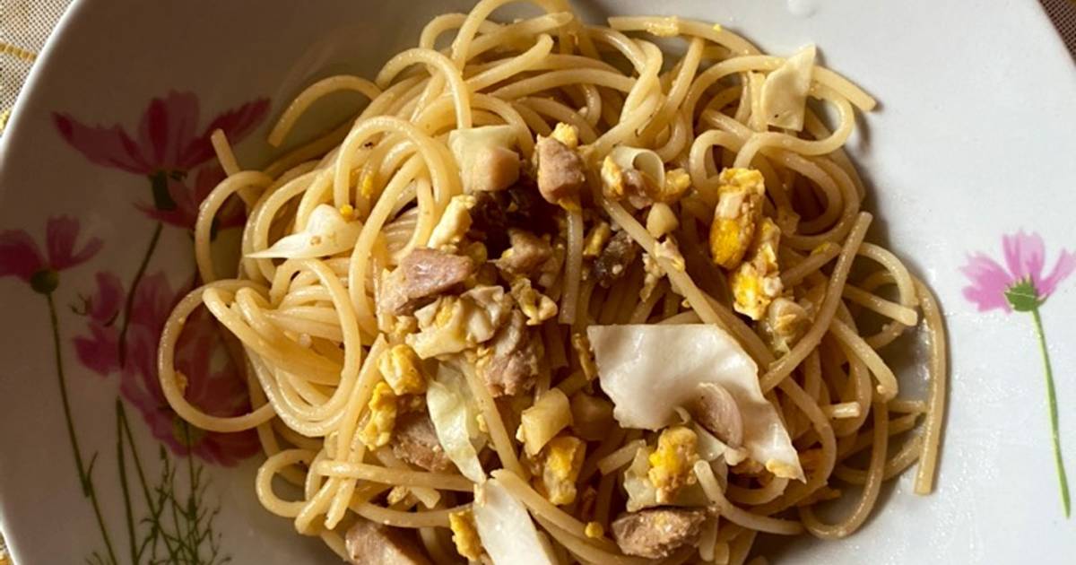 4.383 resep spaghetti goreng simple enak dan sederhana ala rumahan - Cookpad