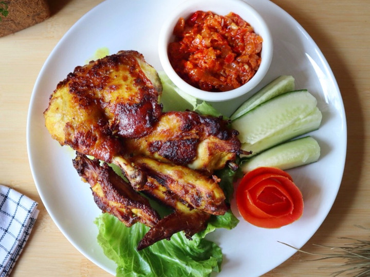 Anti Ribet, Buat Ayam panggang bumbu kuning Istimewa