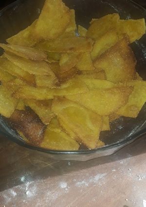 Una foto de Nachos caseros