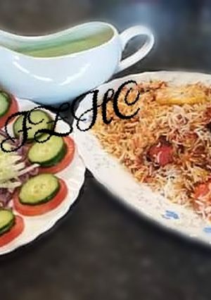 A picture of 🍲Chicken Tikka Biryani🍲 (Method 1).
