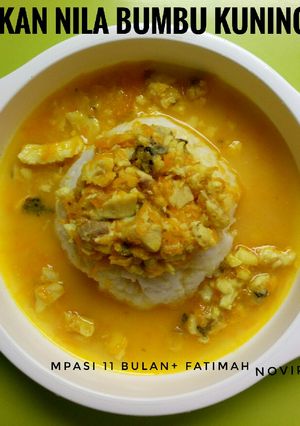Foto resep Ikan nila bumbu kuning (MPASI 11 bulan+)