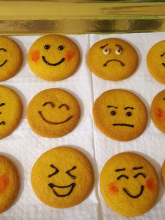 Una foto de Galletas de emoticonos