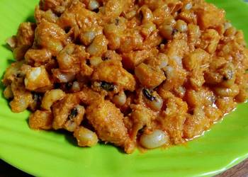 Resep Mudah Karih Ayam Kacang Putih Praktis Enak