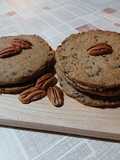 VEGAN COOKIES CON NOCI PECAN E GOCCE DI CIOCCOLATO 🍪