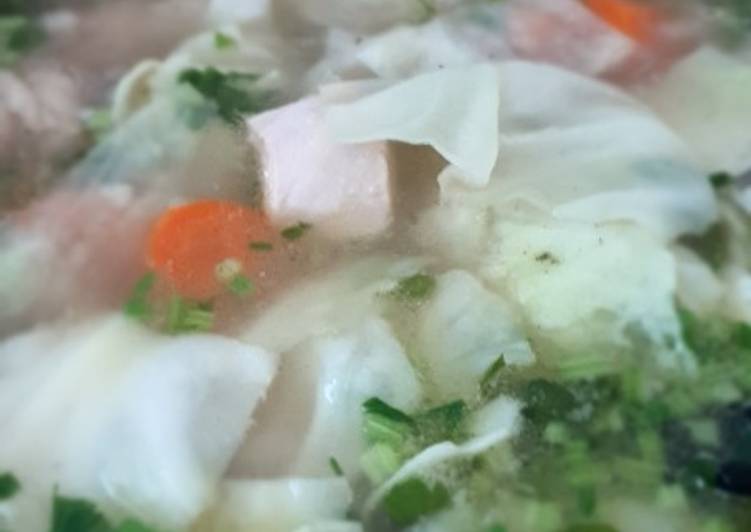 Cara Gampang Menyiapkan Sup sayur, Enak Banget