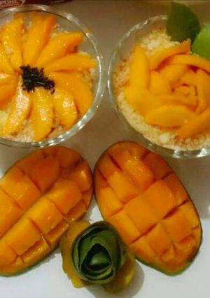 A picture of Mango exotica (Ramadan iftar).