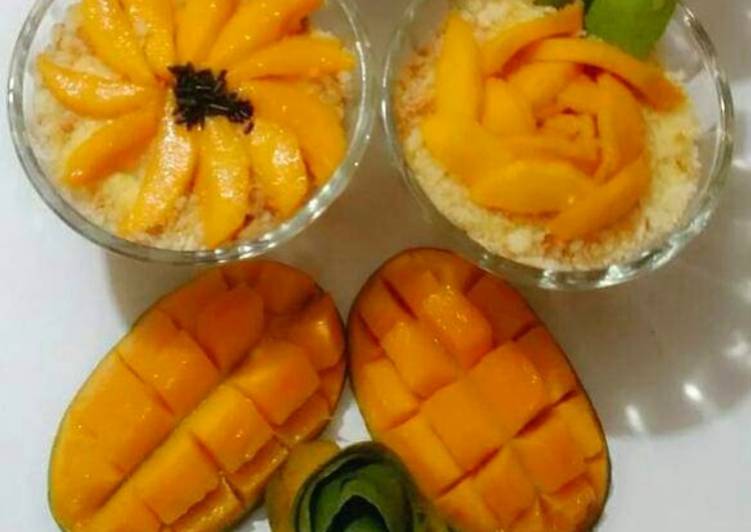 How to Make Quick Mango exotica (Ramadan iftar)