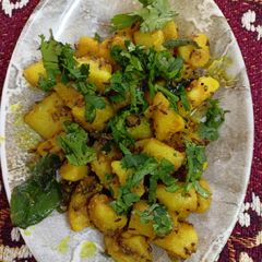 Jeera Aloo sabzi A picture of Jeera Aloo sabzi.