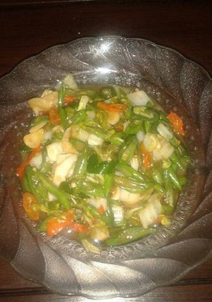 Foto resep Tumis Buncis Sawi Putih