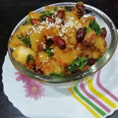 A picture of Sesame Peanut Spicy Potato.
