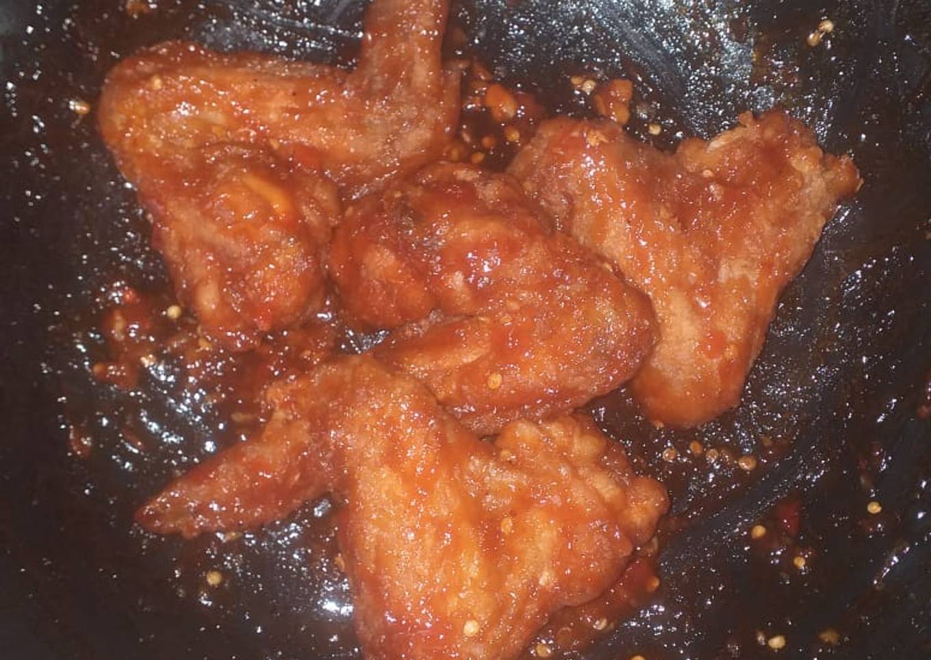 Resep Ayam saus karamel Anti Gagal