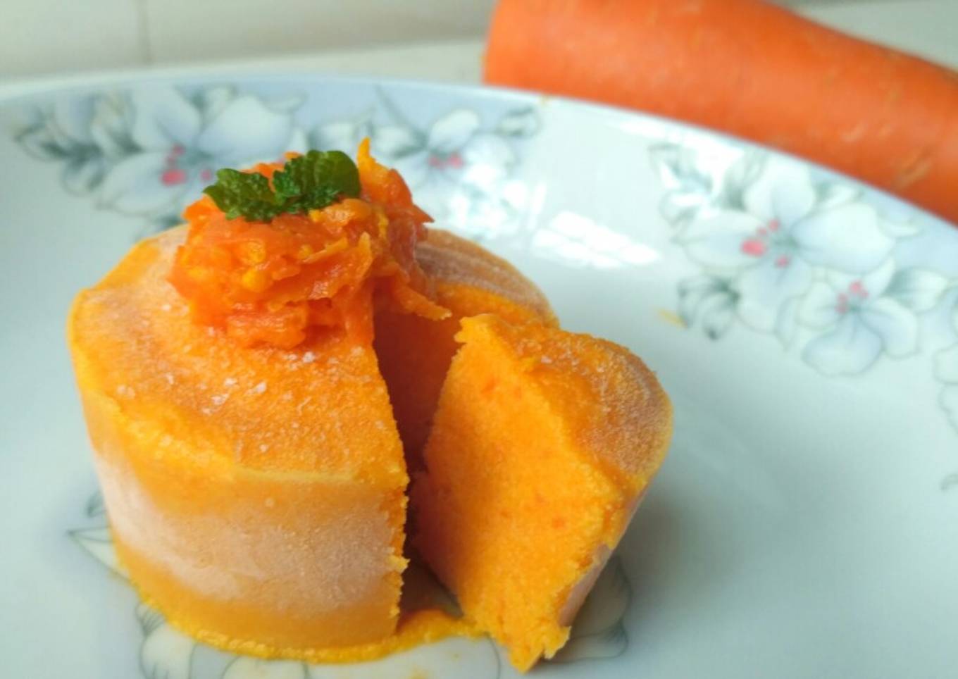 26. Halwa Carrot Ice Cream #BikinRamadanBerkesan