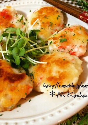 A picture of No-Knife Needed Fish Cake Mayo Cheese Bake.