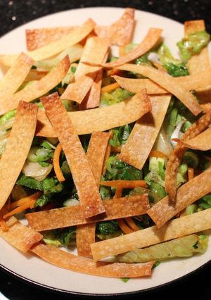 A picture of Chinese Style Salad.