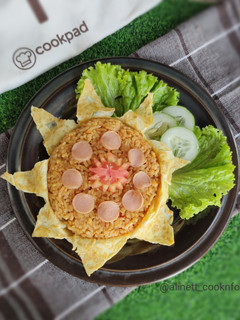 Foto resep Nasi Goreng Matahari