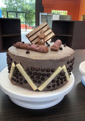 Una foto de Pastel de chocolate