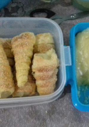 Foto resep Kue trompet fla susu ala dewi sari
