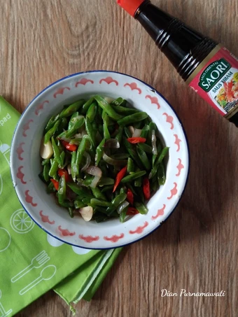 Langkah Gampang Membuat Resep Tumis Buncis Saori Saus Tiram yang Sempurna Anti Ribet, Mantap