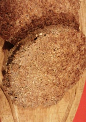 Una foto de Pan salvado de trigo grueso (grez)