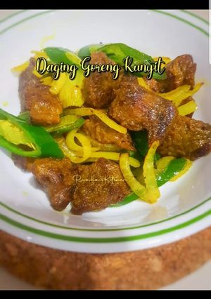 Gambar Daging Goreng Kunyit