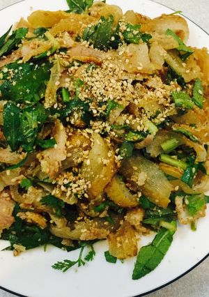 Hình của món Chạo quê Hải hậu.