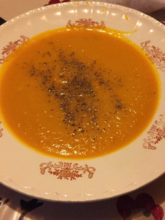 Una foto de Crema de zapallo SIN crema de leche