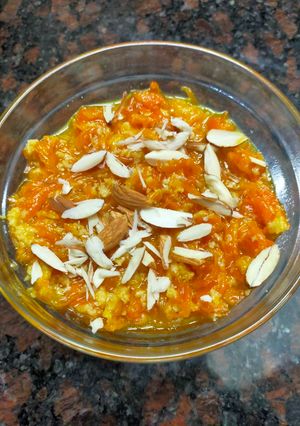 A picture of Carrot Halwa.