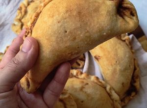 Una foto de Masa empanadas fritas sin gluten