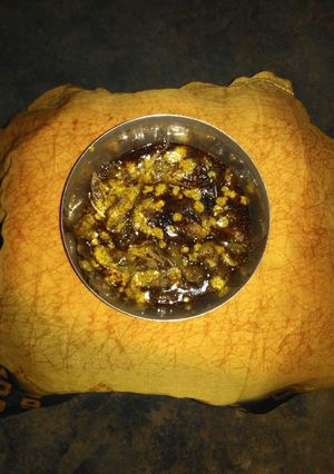A picture of Raw mango chutney.