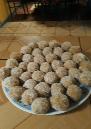 Una foto de Cocadas de avena