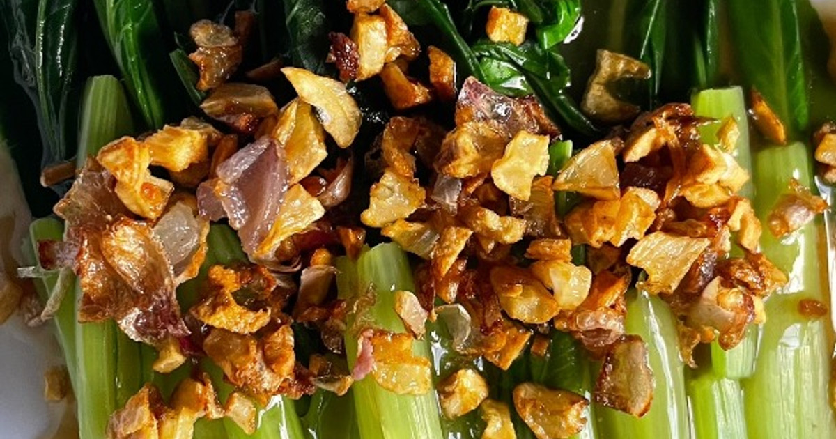 Resep Sawi Bawang Putih Dengan Bahan Sederhana