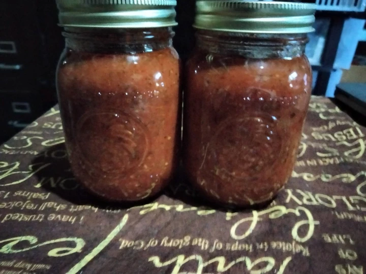 Easy Steps to Make Arrabiata Sauce/Pizza sauce(canning 9 pint recipe) the Delicious You can take Joss in your mouth