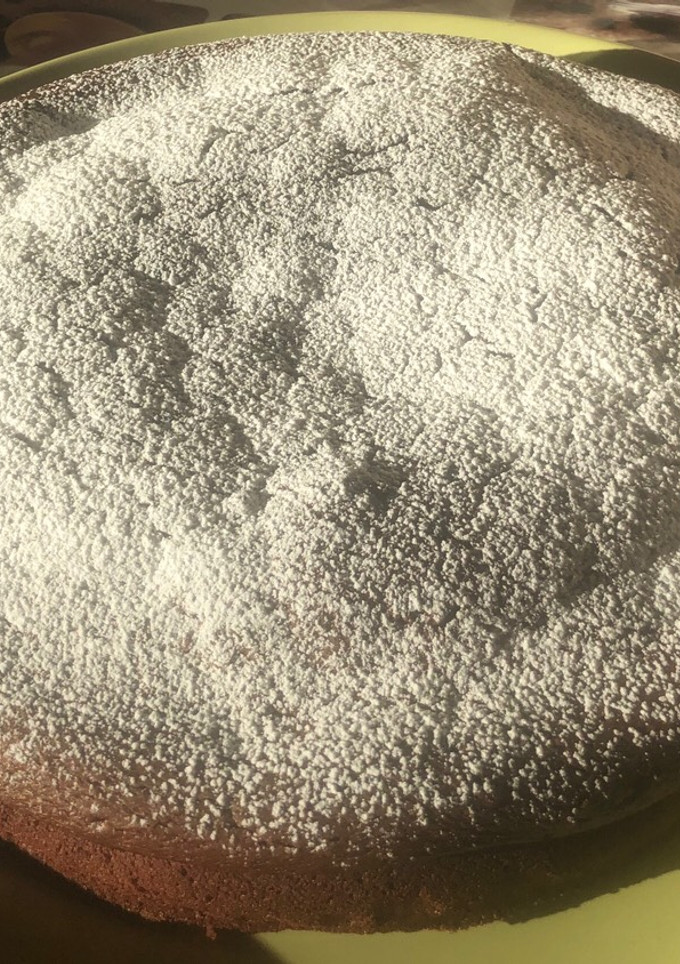 Una foto de Tarta de chocolate y macadamias