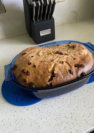 Una foto de Pudín de pan especial