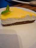 Lemon curdos tejszínes túrótorta (sütésnélküli)