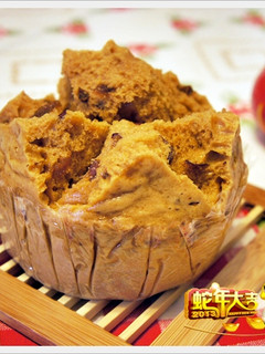 桂圓紅棗發糕 的食譜成品照片