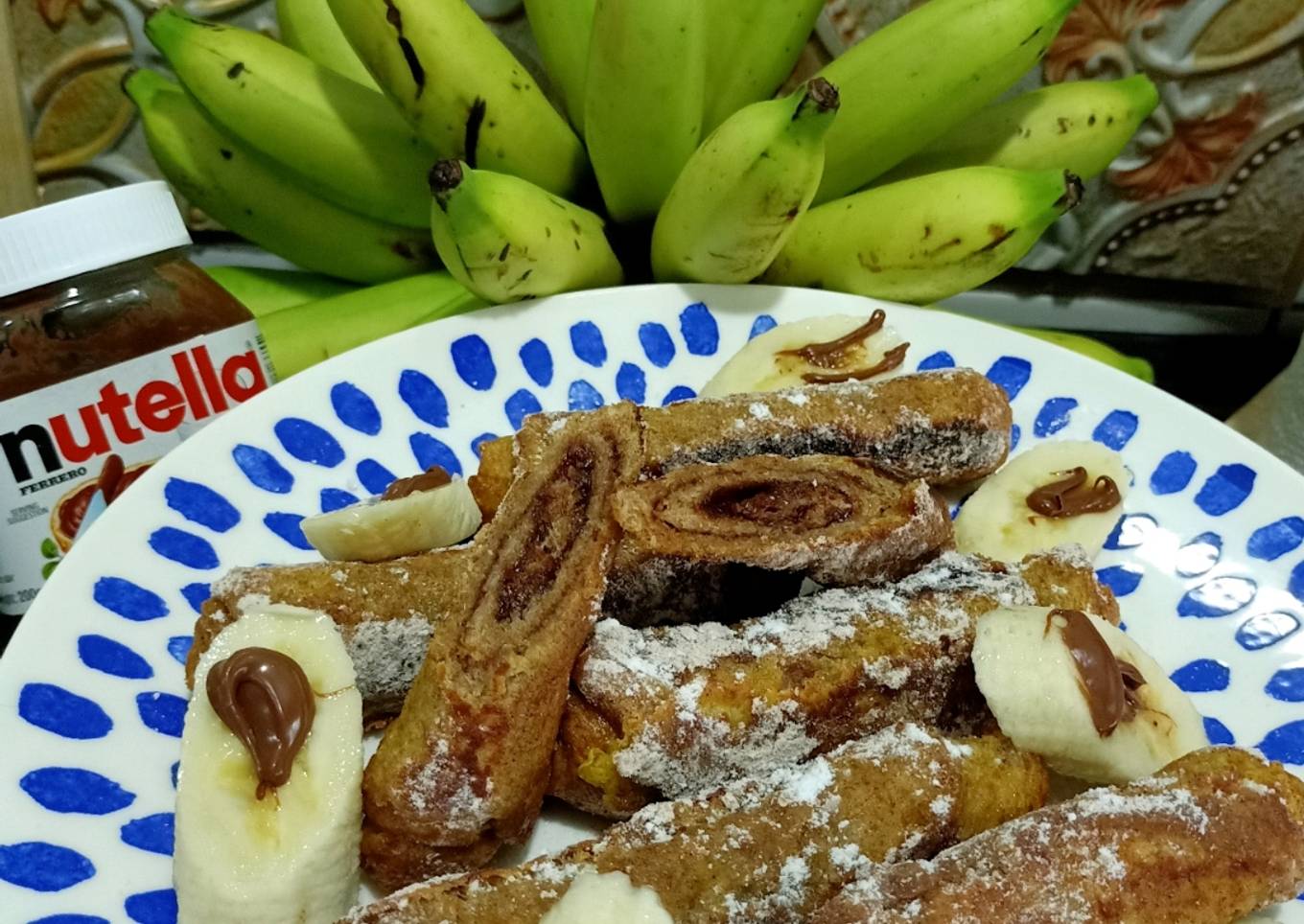 🍞 French Poly Nutella (Roti Telur Nutella)