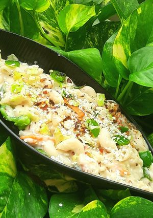 क्रीमी पास्ता (Creamy Pasta recipe in hindi) रेसिपी मुख्य फोटो