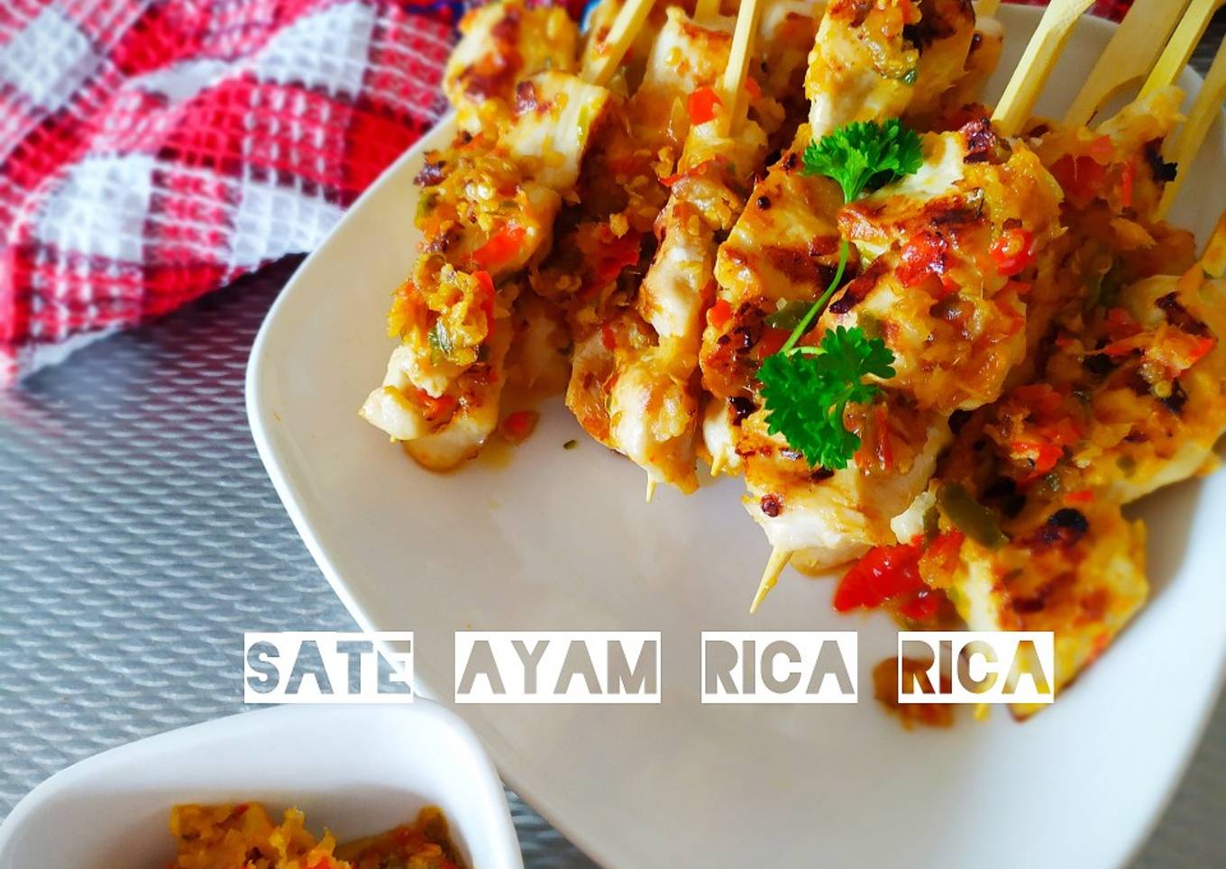 Sate ayam rica rica ๐ถ️