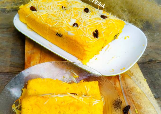 Bagaimana Menyiapkan Bolu Tape Kismis Keju Anti Gagal