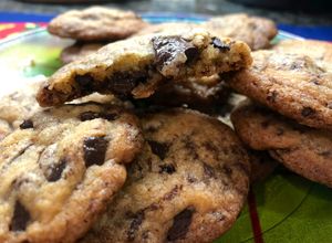 Una foto de Cookies con chips de chocolate