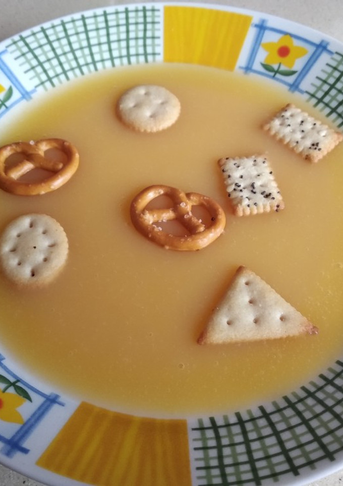 Una foto de Crema de patata y calabaza
