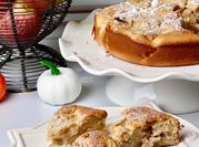 A picture of apple cake